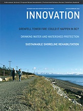 January/February 2018 issue of Engineers and Geoscientists BC's Innovation magazine